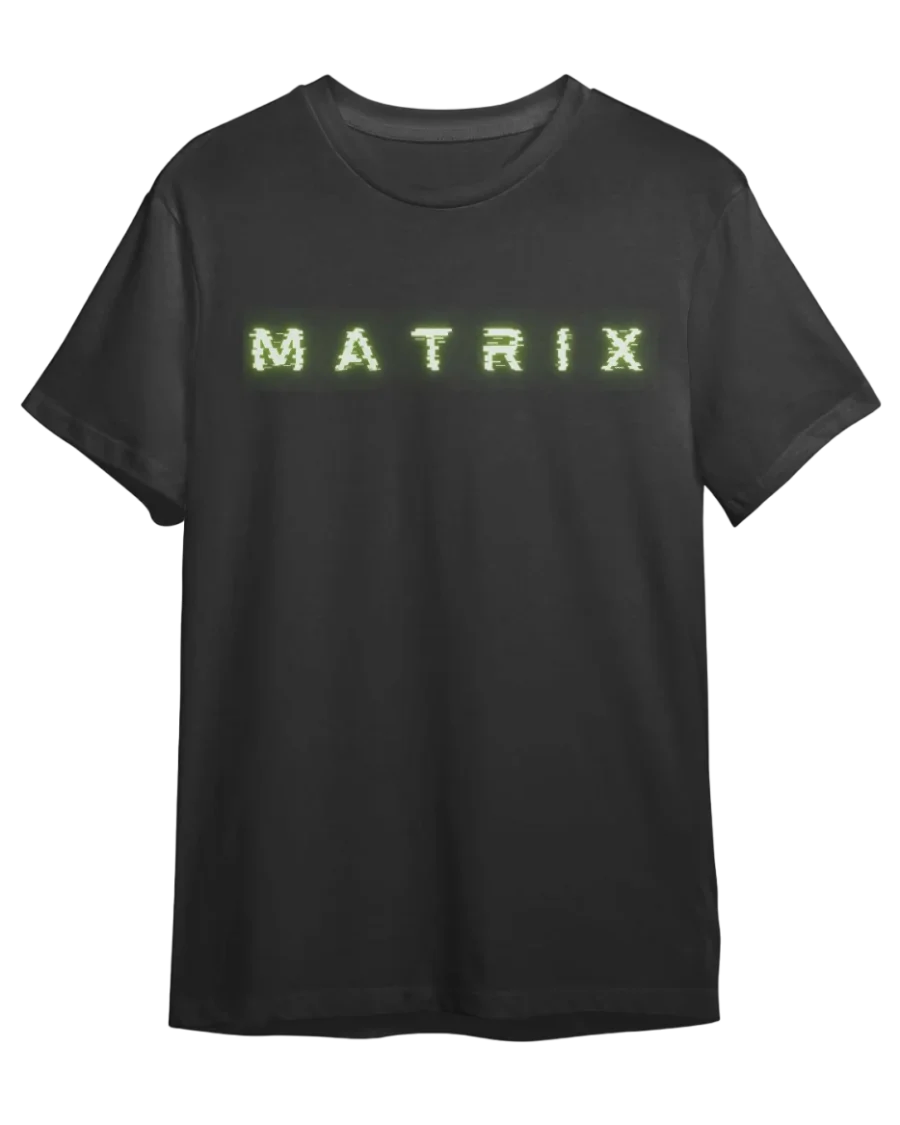 Glitch in the Matrix Graphic Printed T-shirt for Men