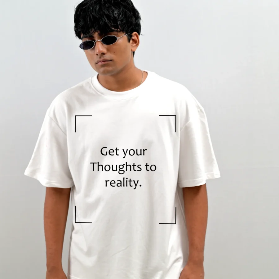 We design for you Custom Oversized T-shirt