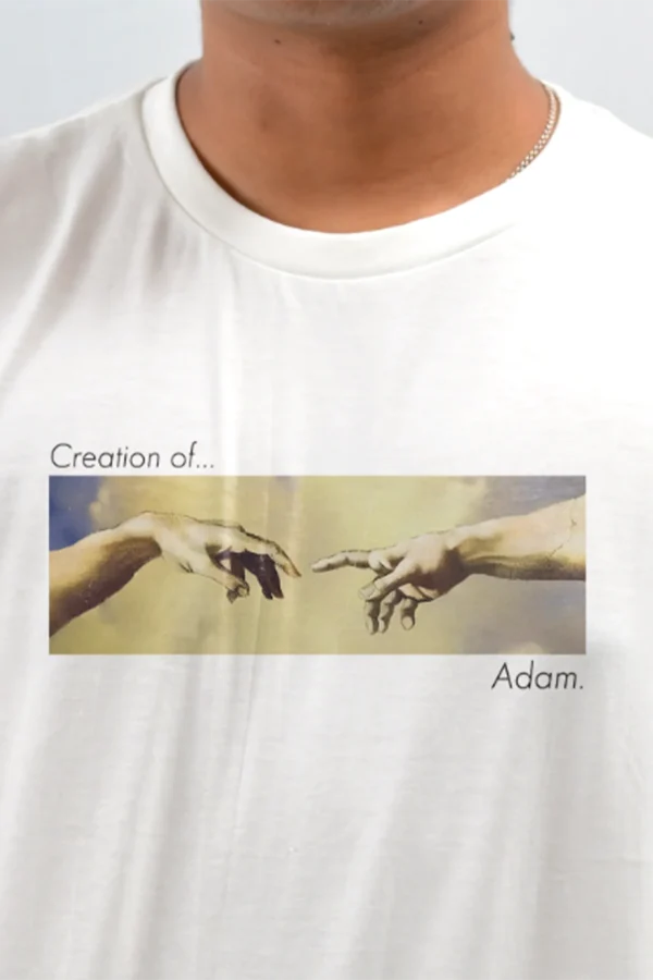 Creation Of Adam T-shirt - Image 2
