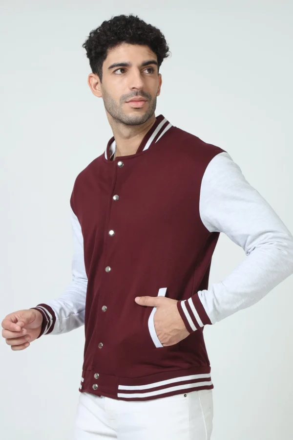 Maroon Varsity Jacket