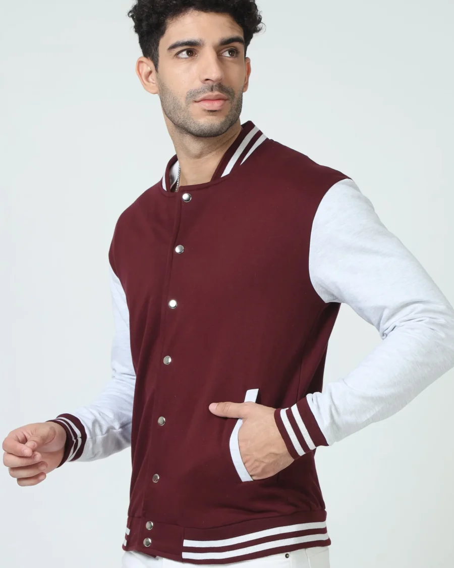 Maroon Varsity Jacket