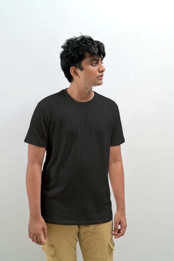 Solid Black T-shirt