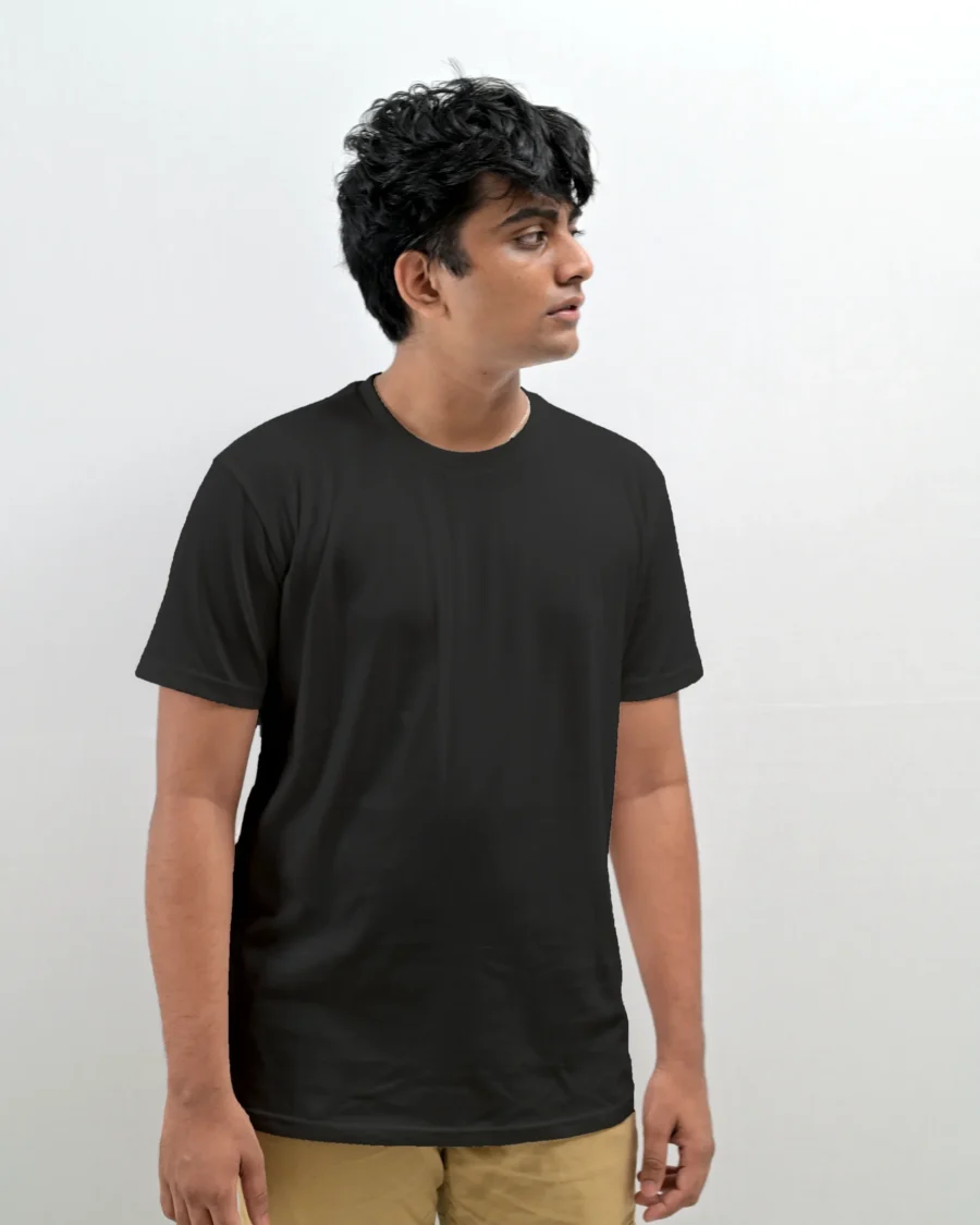 Solid Black T-shirt