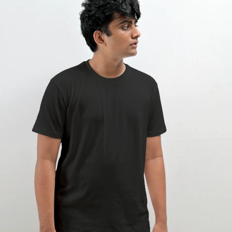 Solid Black T-shirt