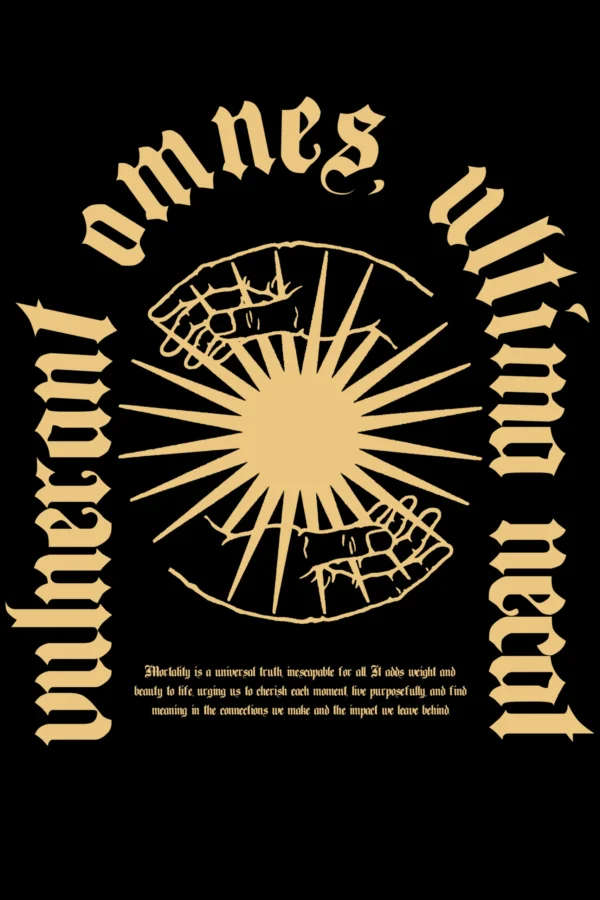 Omnes vulnerant, ultima necat Oversized T-shirt - Image 3
