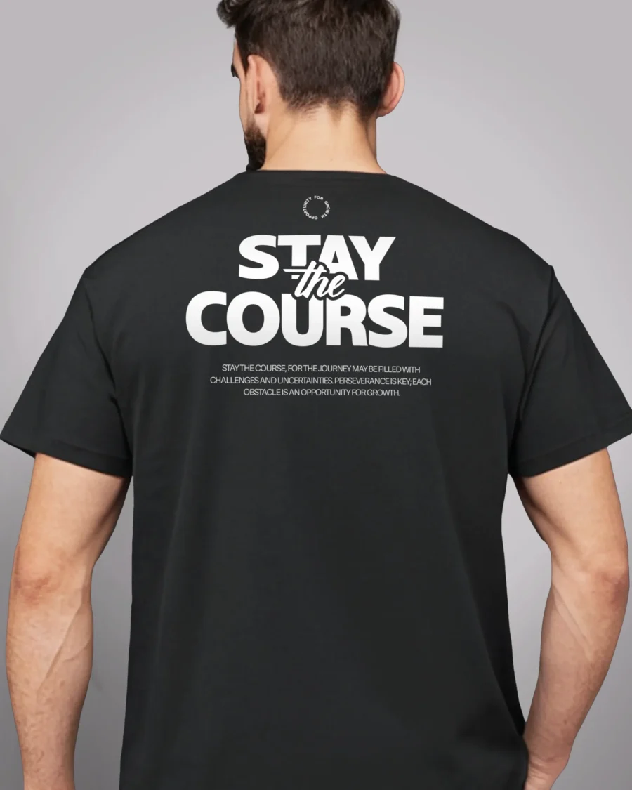 Stay the course Oversized Tee
