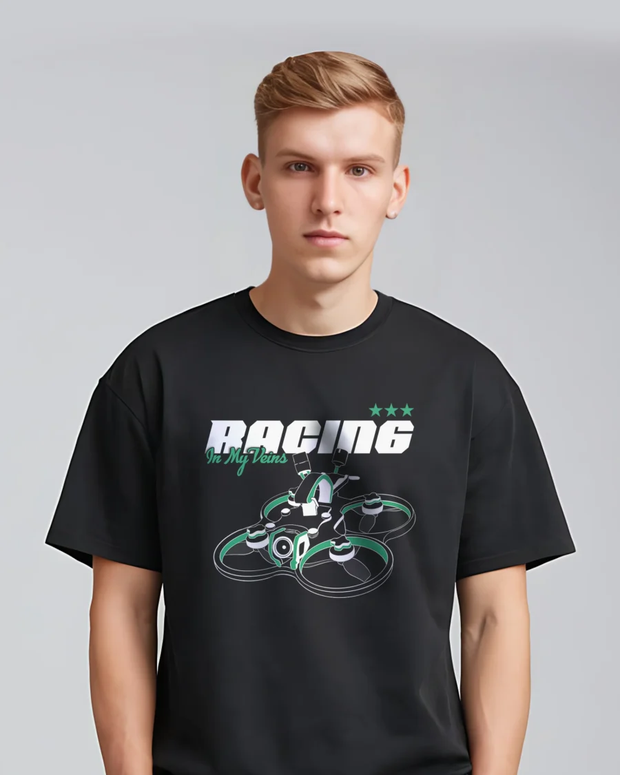 Drone racing in my vein - Oversized T-shirt